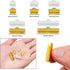 200pcs Ribbon Crimp Ends Pinch Crimp Cord Ends Clasp Leather Crimp Ends Ribbon Bracelet Kit Bookmark Pinch Crimp Ends Ribbon Clamp Ends for Jewelr...