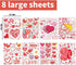 CCINEE Window Cling Sticker for Home Decoration (Heart 2)...
