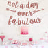 Lnlofen Rose Gold Glittery Birthday Banner - Birthday Decorations Supplies for Women Girls - Great for Bday Party Anniversary Decorations...