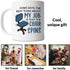 Office Mug - Some Days The Best Thing About My Job Is The Chair Spins - Funny Working Coworker Gift Idea For Mens and Womens White 11oz Ceramic Co...