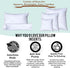 Pillowflex Premium Polyester Throw Pillow Insert - 20x20 - Ultra Soft Small Square Throw Pillow, Couch Sham, Lumbar, Back, Sofa - Machine Washable...