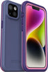 OtterBox FR? Series Waterproof Case with MagSafe (Designed by LifeProof) for iPhone 14 Plus - VALOR (Purple)...