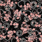 Stylish FABRIC Print Rayon Jersey Knit 4 Way Stretch Tie Dye Ombre Pattern Maternity, Apparel, DIY Fabric, Black Coral 1 Yard...