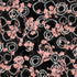 Stylish FABRIC Print Rayon Jersey Knit 4 Way Stretch Tie Dye Ombre Pattern Maternity, Apparel, DIY Fabric, Black Coral 1 Yard...