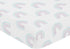 Sweet Jojo Designs Pastel Rainbow Girl Fitted Crib Sheet Baby or Toddler Bed Nursery - Blush Pink, Purple, Teal, Blue and White...