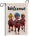 Kentucky Derby Garden Flag 150th Horse Racing Festival Decoration Linen Indoor Outdoor Lawn Front Yard Sign Decor...