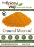 The Spice Way Ground Yellow Mustard Seed - 8 oz...