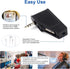 Bluetooth 5.3 Adapter for Wireless/Wired Headphones, 2 in 1 Airplane Bluetooth Adapter with 3.5mm Aux Jack Compatible with Airplane/Home TV/Gym/Bo...