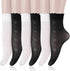 6 Pairs Sheer Ankle Socks Women Summer Ultra Thin Sheer Ruffle Socks Breathable Nylon Stocking Cool See Through Socks White Sheer Socks Soft Silk ...