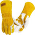 Professional MIG/TIG Welding Gloves extra Large, Reinforced Palm & Thumb & Index Finger, Seamless Forefinger, Top Grain Leather Cowhide, Comfort a...