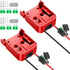 2 Packs Power Wheels Adapter for Milwaukee M18 Battery Adapter 18V Power Wheels Battery Converter Kit with Fuse & Switch & Wire Terminals, 12AWG W...