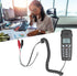 Landline Test Phone,Telecom Check Telephone Line Check Tester to Clip Telephone, Caller ID Display/Redial/Pause/DTMF Supported, for Home Office Ho...