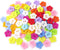 Honbay 100PCS Resin Flower Buttons 2 Holes Buttons Plastic Flower Sewing Buttons Decorative Buttons for Skirts, Gloves, Sweaters, Shirts, Hats, Sc...