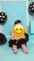 Lovely Rhinestone Unusual Angel Girls Baby Pearl Flowers Hairband Headbands (Black)...