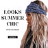 Wide Headbands Women Knotted Turban Headband Elastic Non Slip Hairbands Floral Workout Headbands Yoga Cotton Hair Scarfs Boho Head Wraps Fashion H...