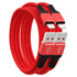 iPhone Charger Cable, Apple MFi Certified 2 Pack 6 FT Red Long Lightning Fast Charging High Speed Data Sync USB Cable Compatible iPhone 14 13 12 1...