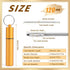 GarfxG 120 Pcs Straight Beading Needles for Jewelry Making,0.45mm Diameter, 4.72 Inches Length, Fine Thread Seed Beads Needles with Storage Tube f...