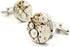LBFEEL Cool Steampunk Cufflinks Watch Movement Cufflinks for Mens Shirt with a Gift Box...