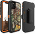 Defender Case Designed for iPhone 12 Pro Max, Protective Defender Shockproof Hybrid Case Dual Layer Design Hard Cover Compatible with iPhone 12 Pr...