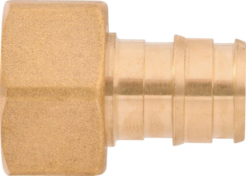 SharkBite 1/2 x 1/2 Inch NPSM Expansion FNPT Swivel Adapter for PEX-A Pipe, Brass Plumbing Fittings, Female Adapter for PEX-A Tubing, UAB526LFA...