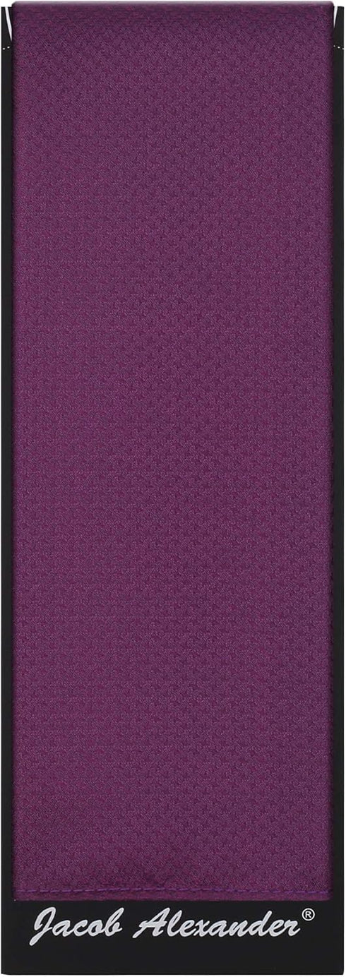 Jacob Alexander Men's Tone on Tone Houndstooth Pocket Square...