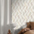 Modern Art Peel and Stick Wallpaper Geometric Patterned Textured Contact Paper Removable Waterproof Wallpaper Decorative Vinyl Self Adhesive Wallp...