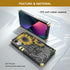 BOYYUNGYU Square Phone Case for iPhone Xr with Sunflower You are My Sunshine Pattern Soft TPU Metal Plating Four-Corner Anti-Drop and Shock-Proof ...