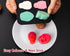Webake Skull Chocolate Mold with 5 Different Shapes, Silicone Skeleton Mold for Halloween Chocolate, Candy, Jello, Ice, Cube, Treats, Pack of 2...