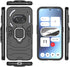 Case for Nothing Phone 2a, Nothing Phone (2a) Case with Stand Kickstand Ring Heavy Duty Magnetic Car Mount Anti-Fall Shockproof Protective Slim Ca...