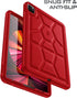 Poetic TurtleSkin Heavy Duty Case Designed for iPad Pro 11 Inch / 4th & 3rd Gen, Kids Friendly Silicone Cover Case, Red...