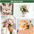 Floral Tape and Floral Wire, Paxcoo Floral Arrangement Kit with Green Floral Tape and Floral Wire, Boutonniere Flower pin, Wire Cutter for Wreath ...
