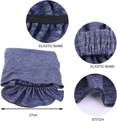 3 Colors Chemo Cancer Head Scarf Hat Cap Ethnic Cloth Print Turban Headwear Women Women's Ruffle Beanie Scarf...