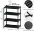 4 Tier Small Shoe Rack, Narrow Stackable Kids Toddler Adult Shoe Storage Organizer Shelf for Closet Floor Entryway Bedroom, Space Saver Shoe Rack ...