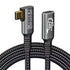 USB C 4 Extension Cable, with Thunderbolt 4 Cable, 240 W Charging Cable, 40 Gbps Data Cable, 8K @ 60Hz 4K, PD3.1, USB C Female Cable, for Hub, Doc...