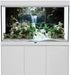 AWERT 48x20 inches Tropical Waterfall Aquarium Background Tropical Plants Fish Tank Background Reptile Habitat Background Natural Terrarium Backgr...