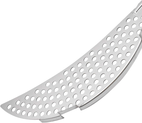 AUEAR, Grease Handheld Stainless Steel Pasta Strainer Insert Drainer for Different Pot Pan Kitchen Tools (1 Pack, with Handle)...