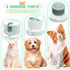 4 in 1 Dog Grooming Kit, Cordless Dog Clippers for Grooming, Low Noise Paw Trimmer Electric, Cat Hair Clippers Kit with Nail Grinder,Rechargeable ...