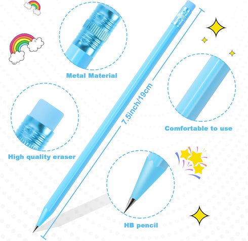 Pencils #2 HB, Number 2 Pencils with Eraser, 30 Pieces Cute Pencils Graphite Pencils Wood-Cased Pencils,Gift Pencils for Kids, Adults, School, Off...
