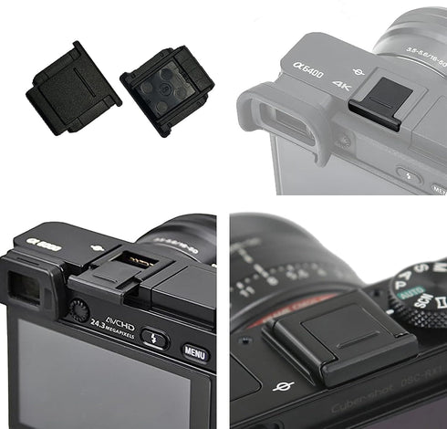 58mm Camera Lens Cap Draduo Camera Lens Cover Snap-On Center Pinch Compatible with Nikon Canon Sony Camera...