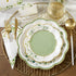Kate Aspen Sage Green Party Decorations, Eucalyptus Floral Print 7 in. Decorative Premium Paper Plates (350 GSM weight -Set of 16) - Perfect for G...