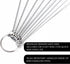 8 Inch Nylon Tube Cleaning Brush Set, (BLUE Variety Pack), 10 Piece Kit, Long Deep Cleaning Brushes with Flexible Handles for Bottles, Straws, Pip...