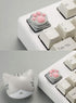 SYA ZOMOPLUS Cute Cat Paw Keycap,Squishy Paw Custom Keycap-1pc Keycap for Mechanical Keyboard,Suitable for Cherry MX/Gateron Switches-ESC Key Keyc...