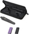 LAKE of FIRE Scissors Case with Zippers and Leather Cover for Convenient Storage and Protection (Black+Gray)...
