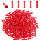 120pcs Red Butt Splice Crimp Connectors, (22-16) AWG Insulated Electrical Wire Crimp Connectors, Butt Splice Terminals, 12-10 Gauge Red Butt Conne...