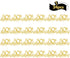 24Pcs Gold Glitter 50th Anniversary Cupcake Topper Happy 50th Cheers to 50 Years Cupcake Topper 50th Birthday Wedding Anniversary Party Decoration...