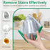 Glass Polishing Cloth Streak Free Miracle Cleaning Cloth Lint Free Microfiber Cleaning Rags for Glasses Kitchen Dish Mirrors Easy Clean, Pack of 6...
