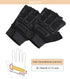 Kids Half Finger Sports Gloves with Grip - Non-slip Gel Monkey Bar Glove, Protective Dirt Bike, Cycling, Fishing, Climbing, Gymnastics Glove for B...