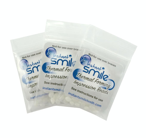 Fitting Beads, 3 Pack Included, Can Be Used for Any Billy Bob Teeth OR Instant Smile Teeth!...