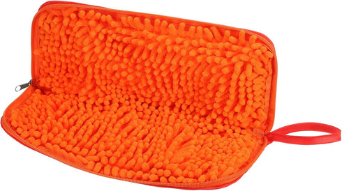 Wet Umbrellas Bag 59/5"x5" Thicker Chenille Folding Umbrellas Sleeve Cover Portable Waterproof Case for Storage Carry Travel Home Outdoor, Red......