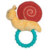 Mary Meyer Soft Baby Rattle with Soothing Teether Ring, 6-Inches, Skippy Snail...